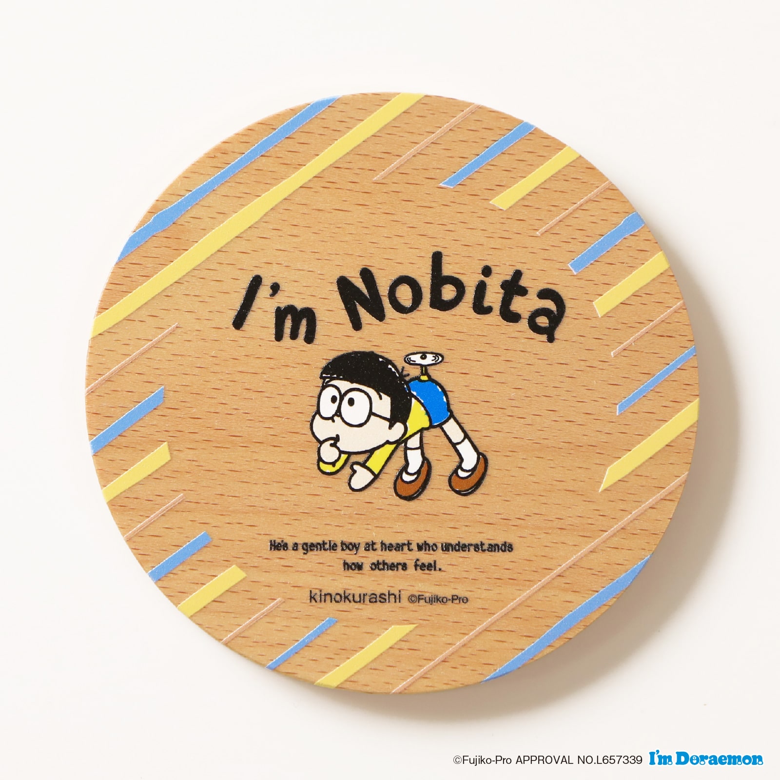 キャラクター時計 I'm Doraemon コースターB