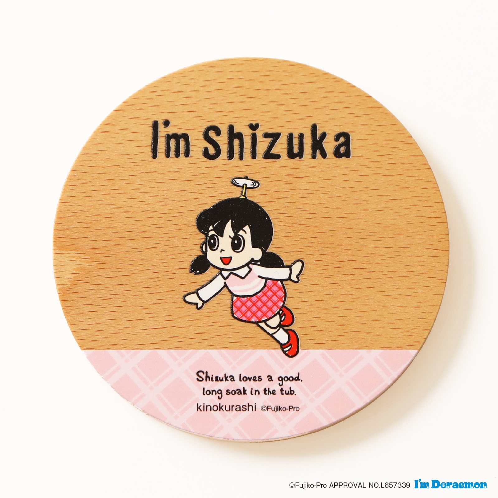 キャラクター時計 I'm Doraemon コースターE