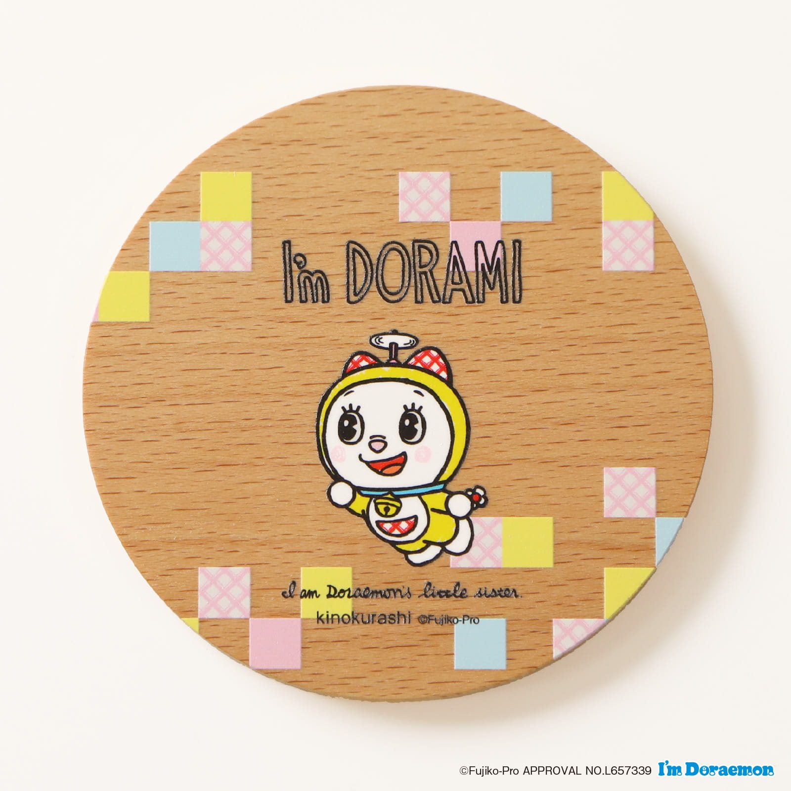 キャラクター時計 I'm Doraemon コースターF