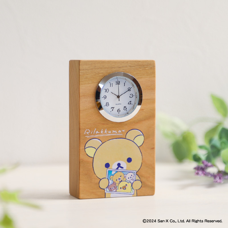 キャラクター時計 リラックマ いつもいっしょ