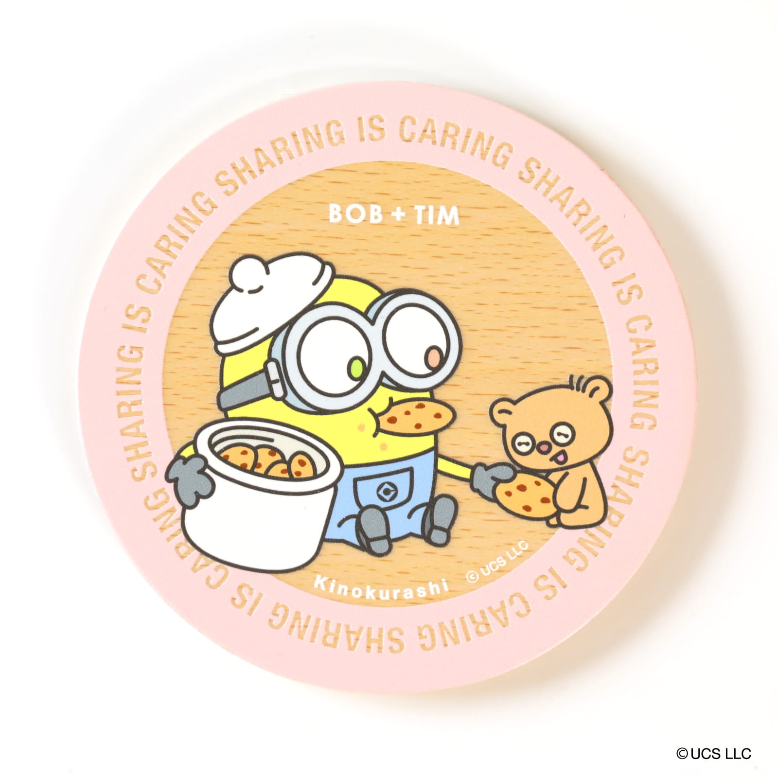 木のコースター ミニオン コースターE