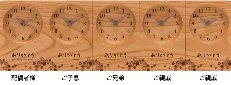 ご家族で分け合う際の一例です