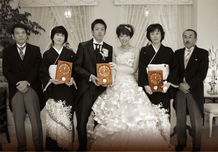 本物の絆を感じられる本物の美しさで、これからもつながる3つの家族